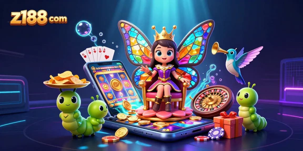 Engage with z188 com's immersive gaming experience featuring slot games, vibrant elements, and rich casino visuals.