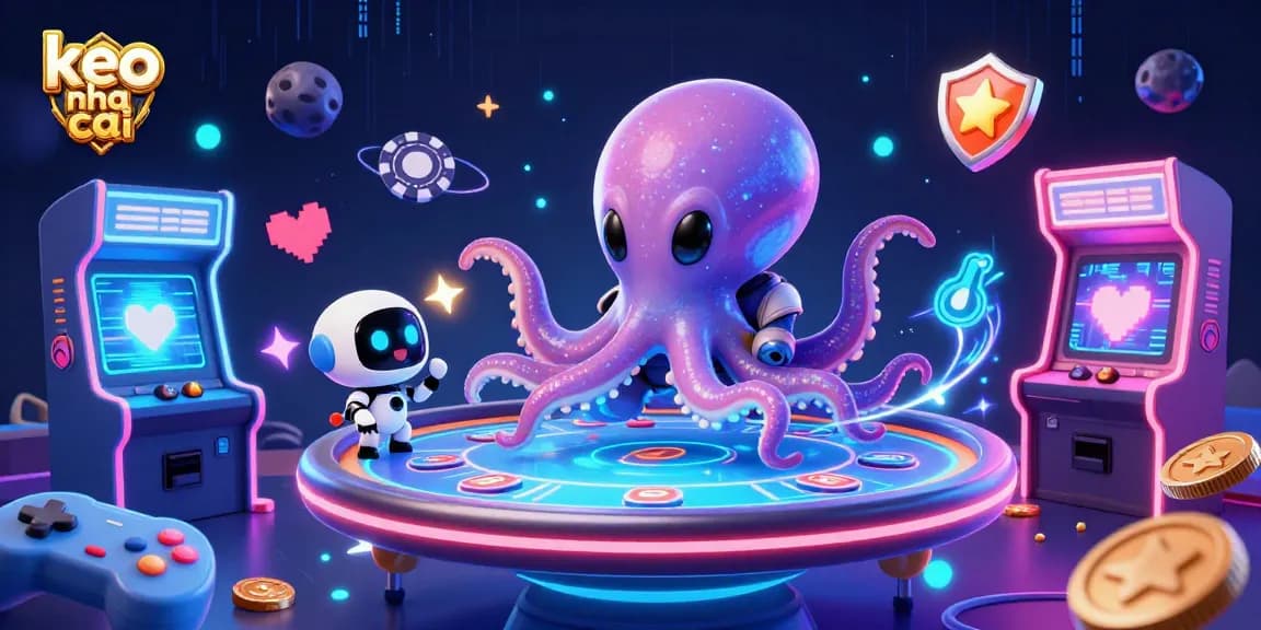 Experience thrilling online poker strategies and vibrant gaming visuals with keo nha cai in a dynamic 3D scene.