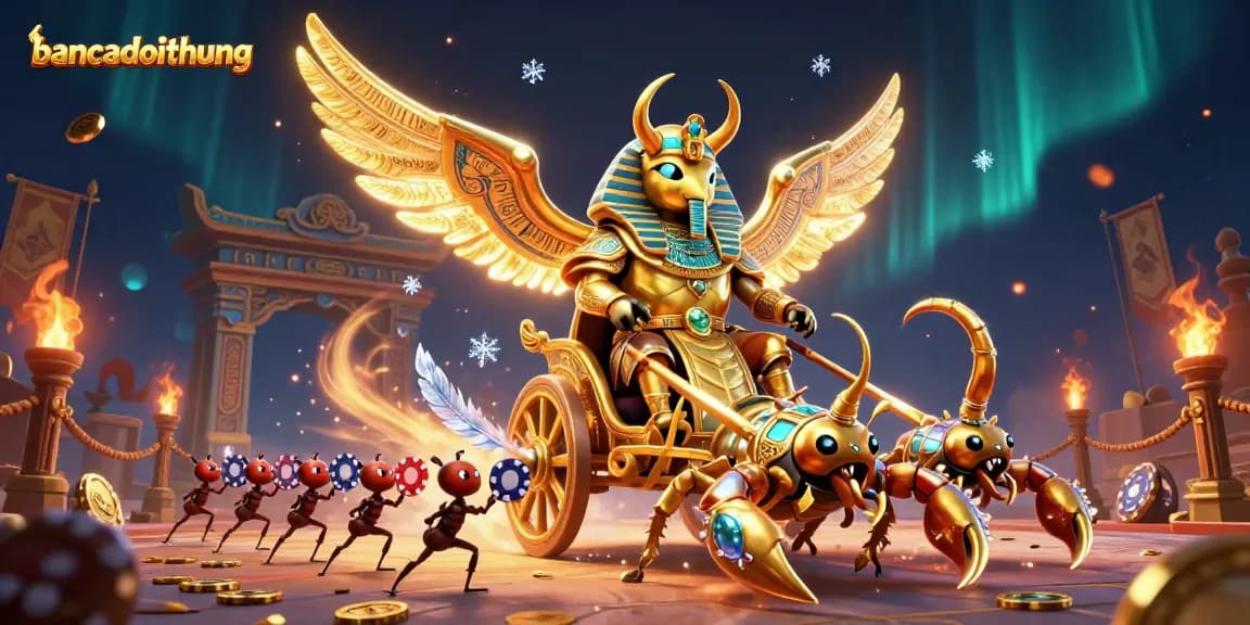 Bancadoithuong players engage in thrilling underwater fish shooting, featuring vibrant cartoon characters and dynamic elements.