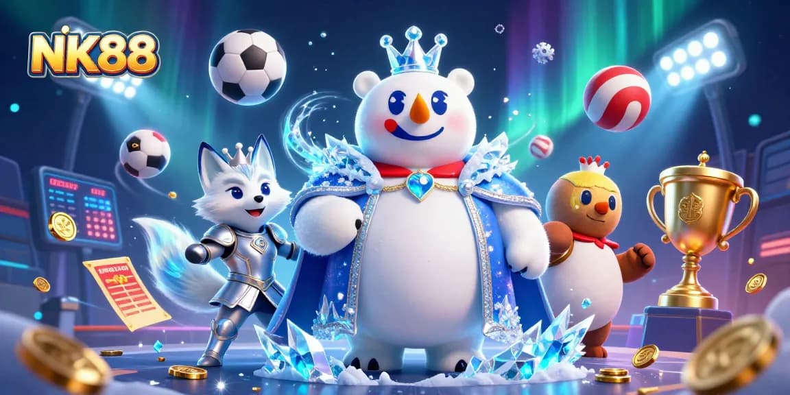 Experience the thrill of NK88 with a lively scene of sports betting action.