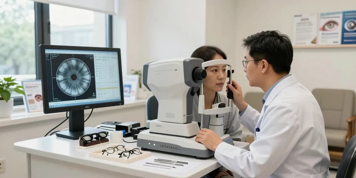 SNU Eye Clinic's expert team providing personalized eye care in a modern facility, enhancing vision correction solutions like snuseoul for better health outcomes.