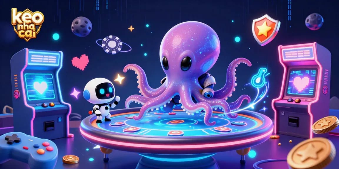 Experience thrilling online poker strategies and vibrant gaming visuals with keo nha cai in a dynamic 3D scene.