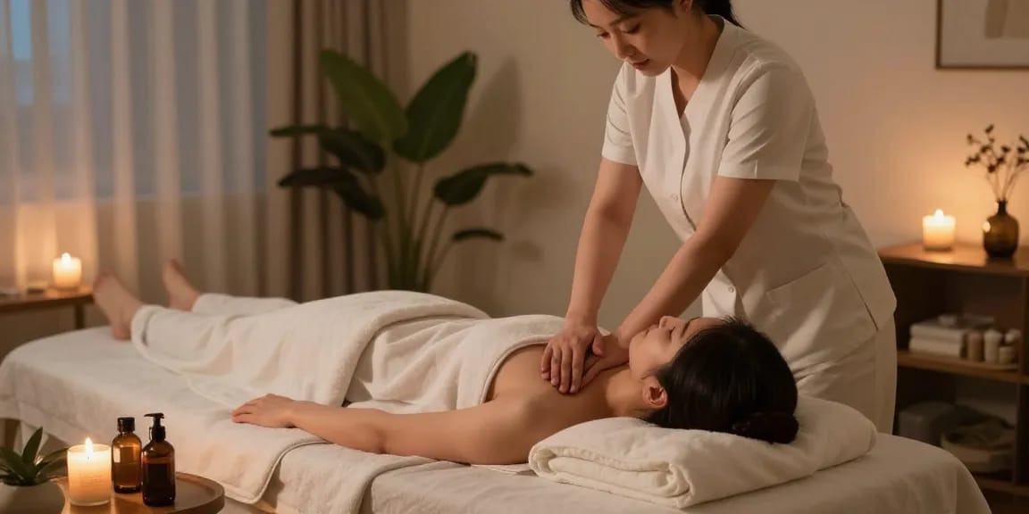Experience 강남출장안마 with a professional therapist in a peaceful home setting.