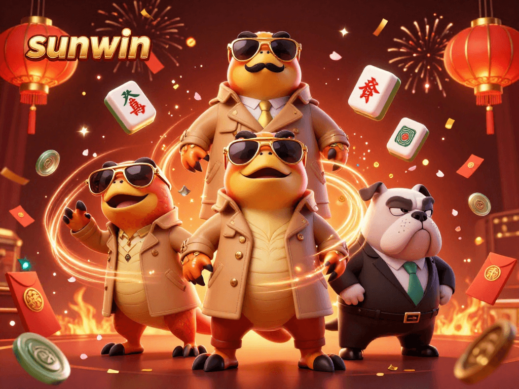 Join the adventure at sunwin with raptors sneaking into a VIP casino lounge.