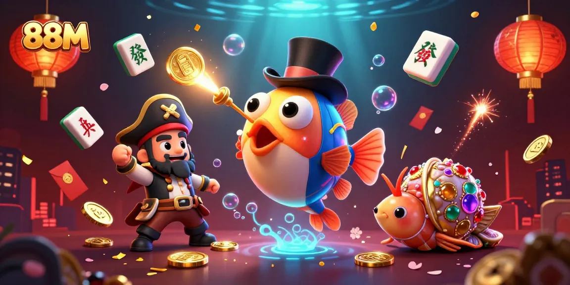 Experience thrilling gameplay at 88M with engaging characters and vibrant casino elements.