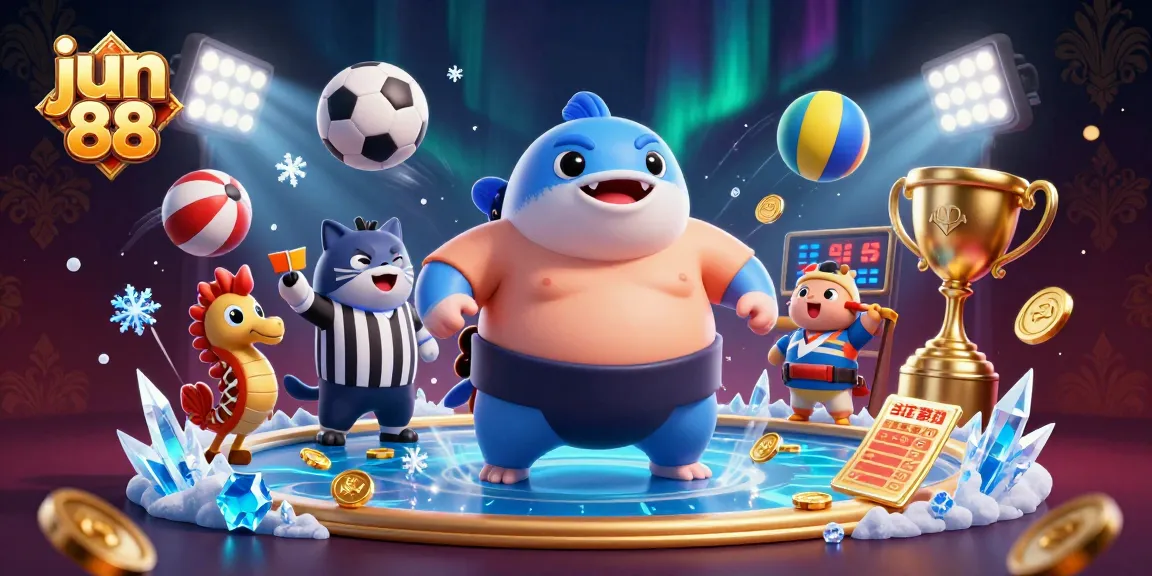 Experience the thrill of jun 88 with dynamic sports action in a vibrant underwater venue.