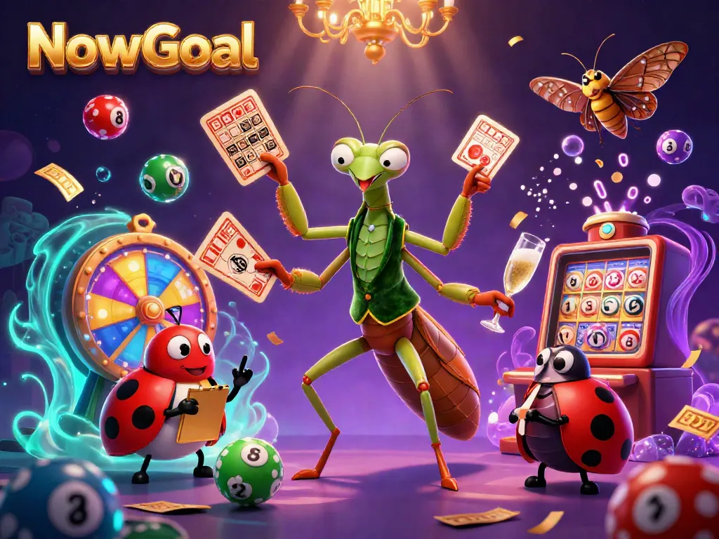 Play cards and win with NowGoal's vibrant casino scene featuring dynamic elements.