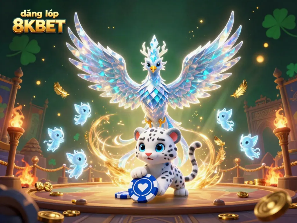 Engage with the action as you login to 8KBET, where ice phoenix and sprites create a dazzling scene filled with energy and excitement.