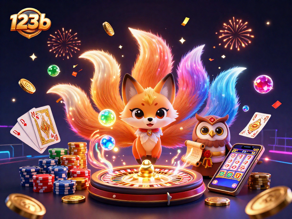 Experience the thrill of 123b casino with vibrant characters and dynamic gaming elements.