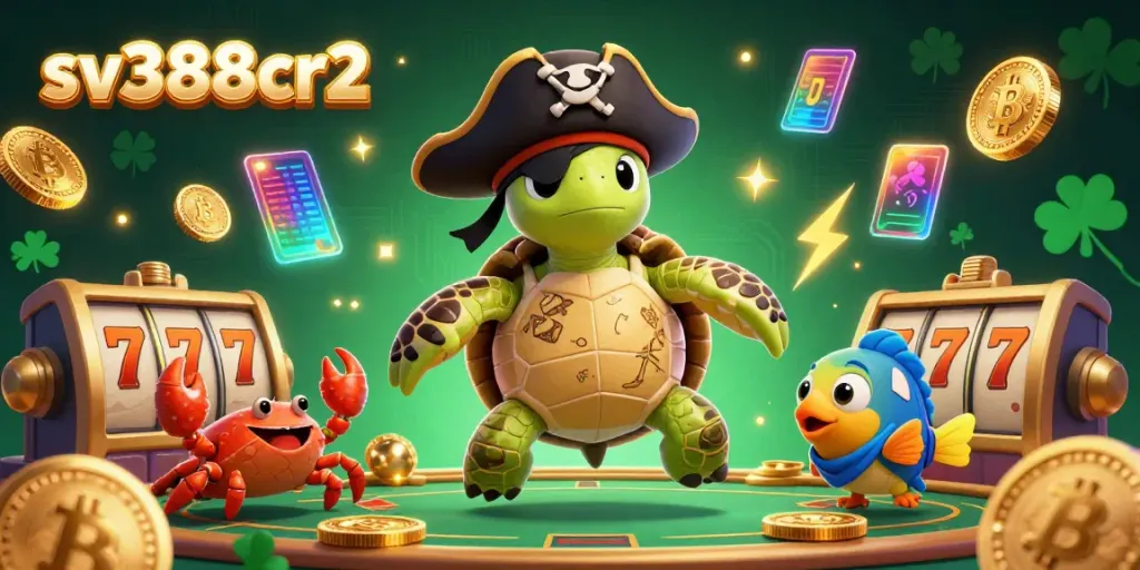 Engage in thrilling cockfighting action at sv388cr2 with vibrant characters and crypto coins.