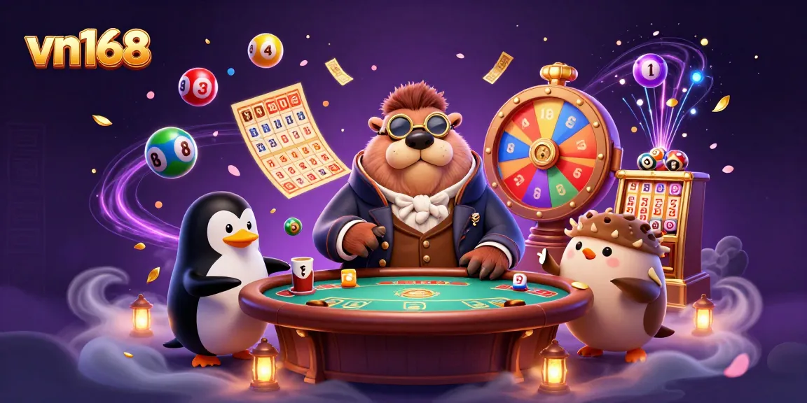 Engage in thrilling gaming adventures at vn168 with lively underwater poker action and vibrant lottery elements.