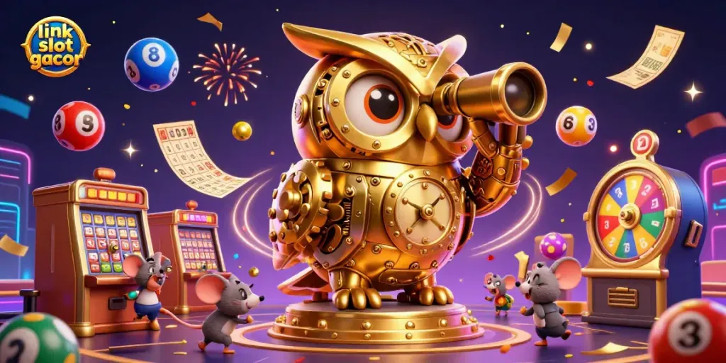 Experience link slot gacor excitement in vibrant, colorful casino chaos filled with jackpots!