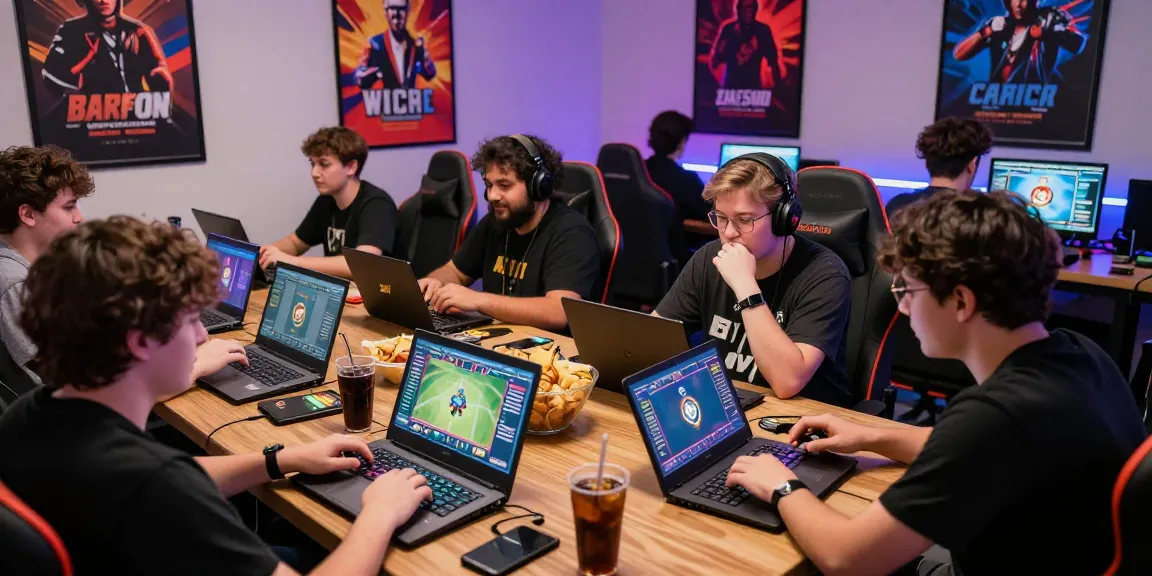 Exciting gaming community scene showcasing players enjoying juraganqq online card games.