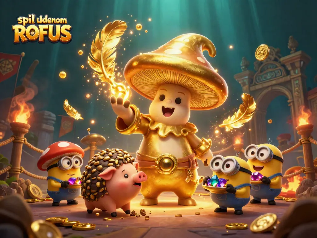 Experience gaming thrills with spil uden om ROFUS featuring treasure-seeking characters and dynamic casino elements.
