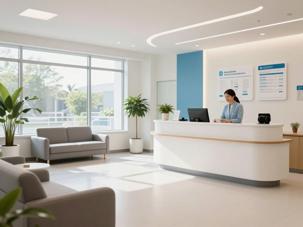 Psychiatric assessment in a professional health clinic setting for mental health care and patient support.
