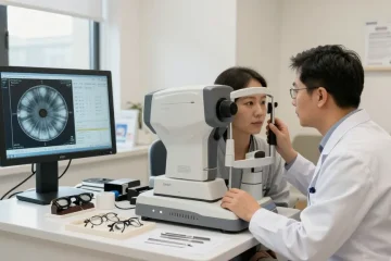 SNU Eye Clinic's expert team providing personalized eye care in a modern facility, enhancing vision correction solutions like snuseoul for better health outcomes.